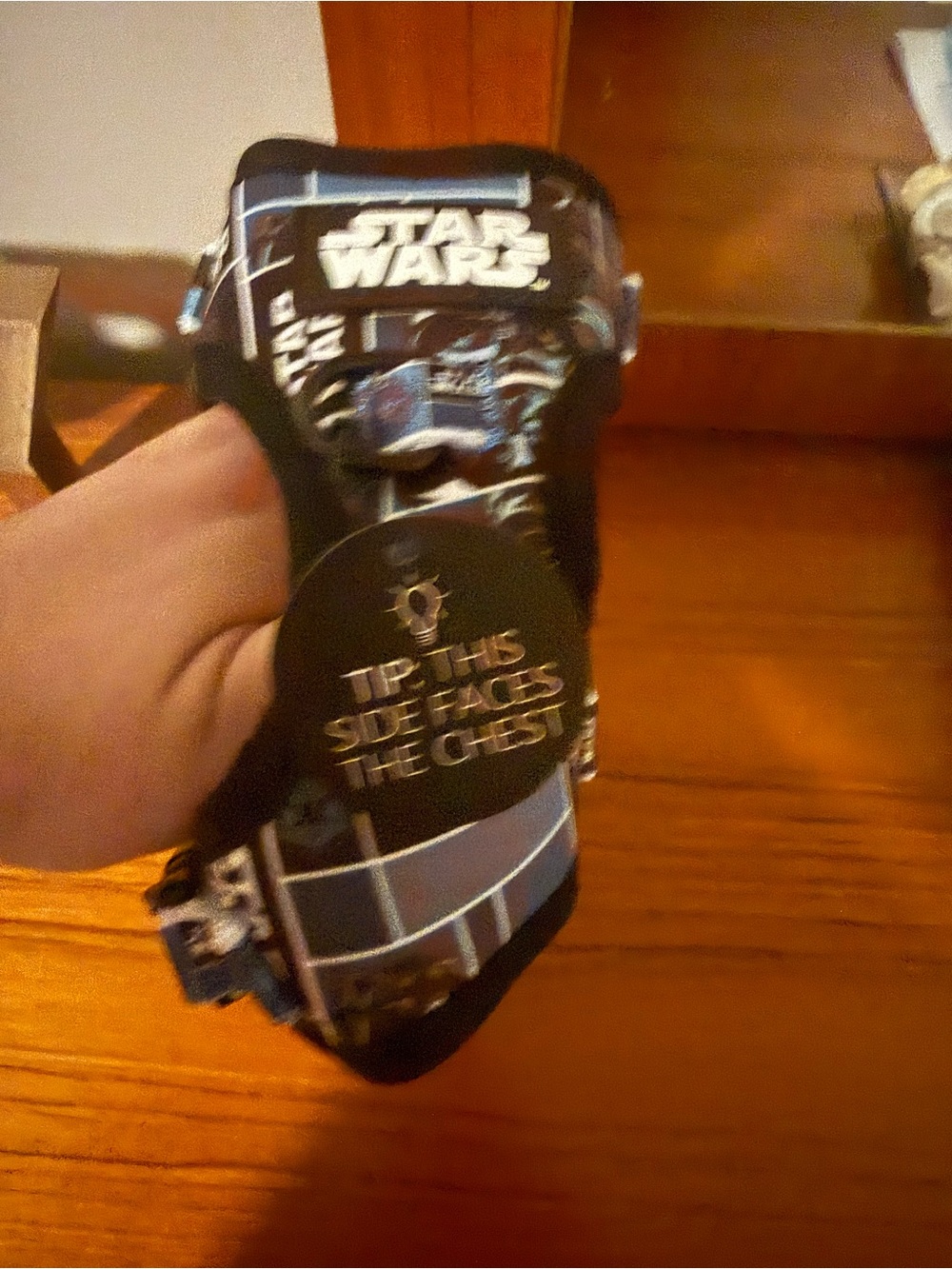 Star Wars Black and Blue Padded Dog Harness